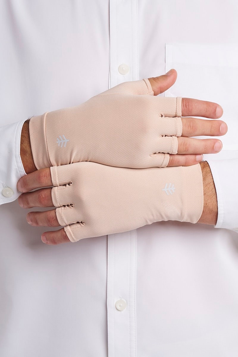 Ouray | Fingerless Gloves | Beige