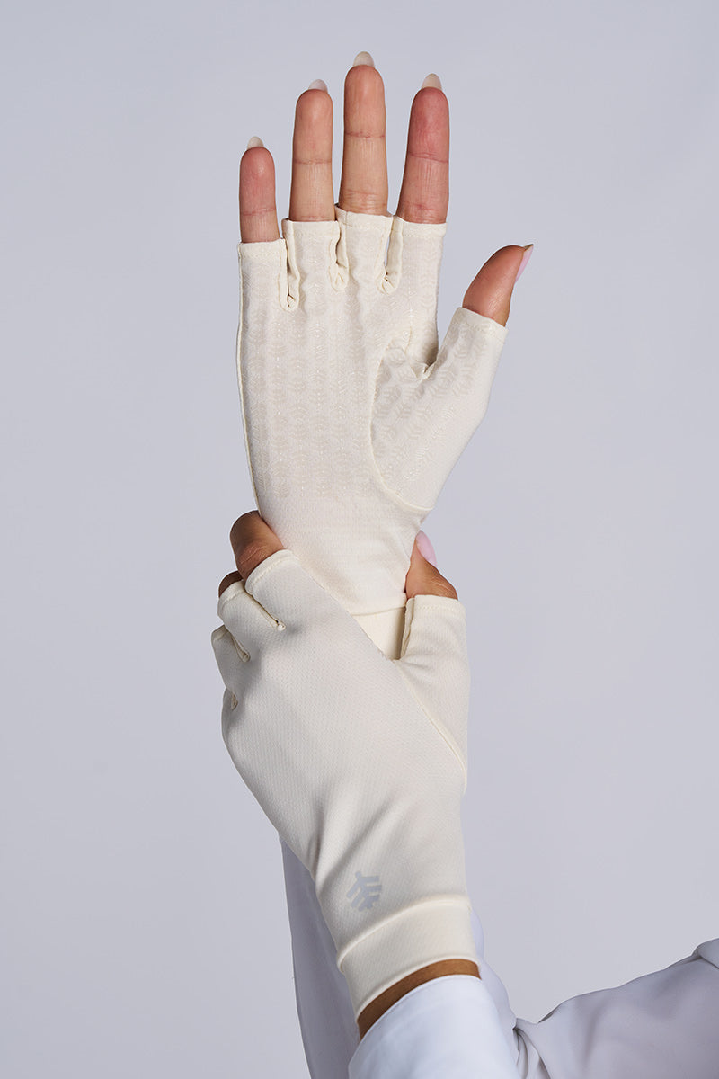 Ouray | Fingerless Gloves | Vanilla