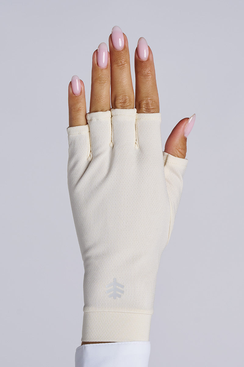 Ouray | Fingerless Gloves | Vanilla