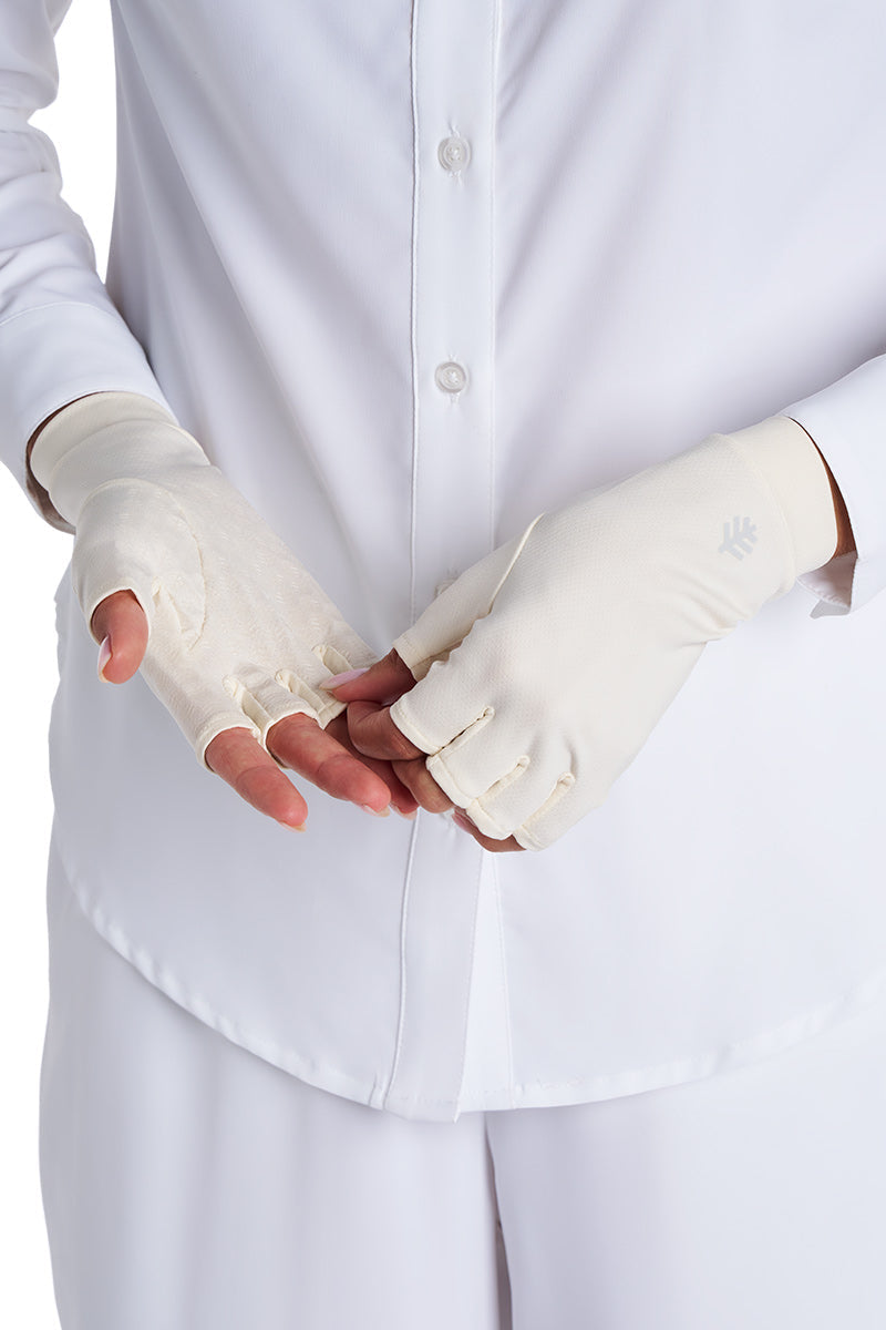 Ouray | Fingerless Gloves | Vanilla