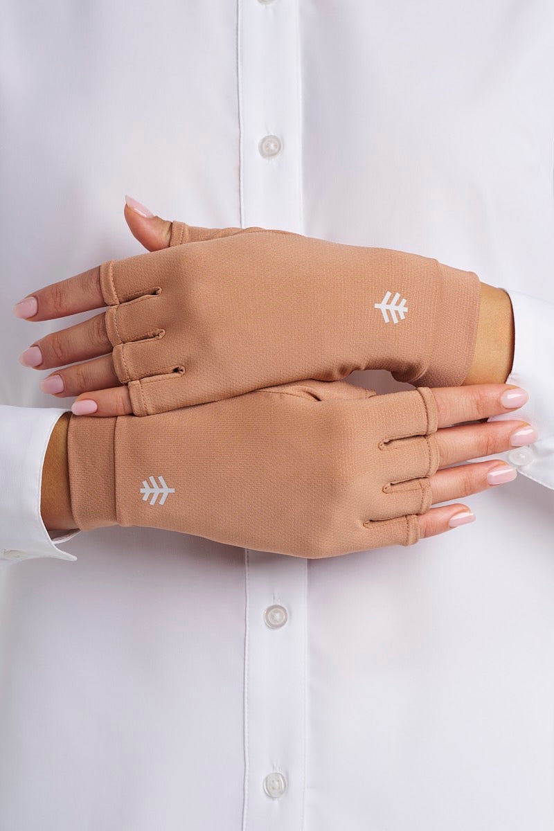 Ouray | Fingerless Gloves | Antique Tea