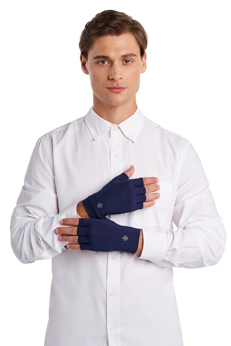Ouray | Fingerless Gloves | Navy