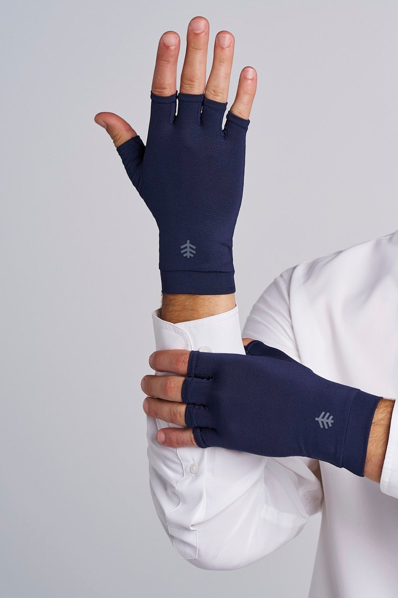 Ouray | Fingerless Gloves | Navy
