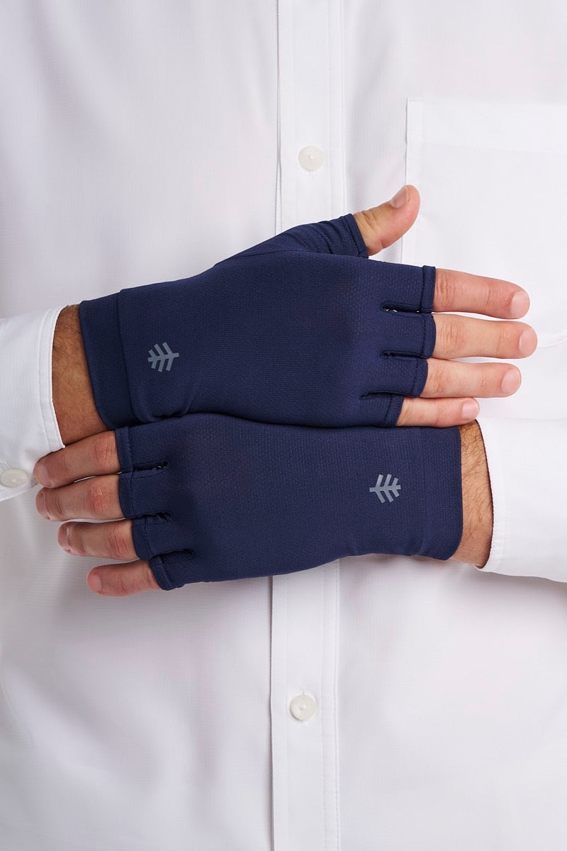 Ouray | Fingerless Gloves | Navy