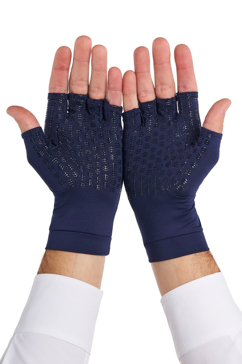 Ouray | Fingerless Gloves | Navy