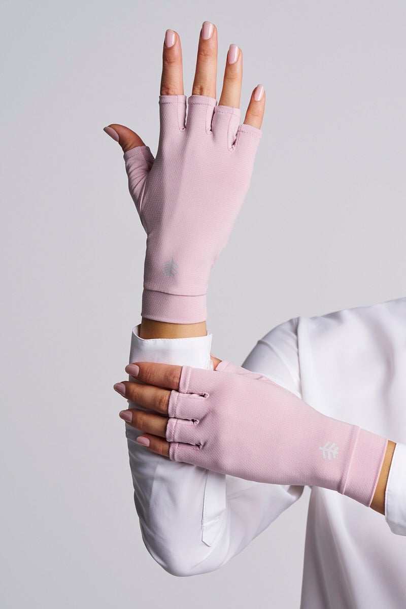 Ouray | Fingerless Gloves | Dusty Mauve