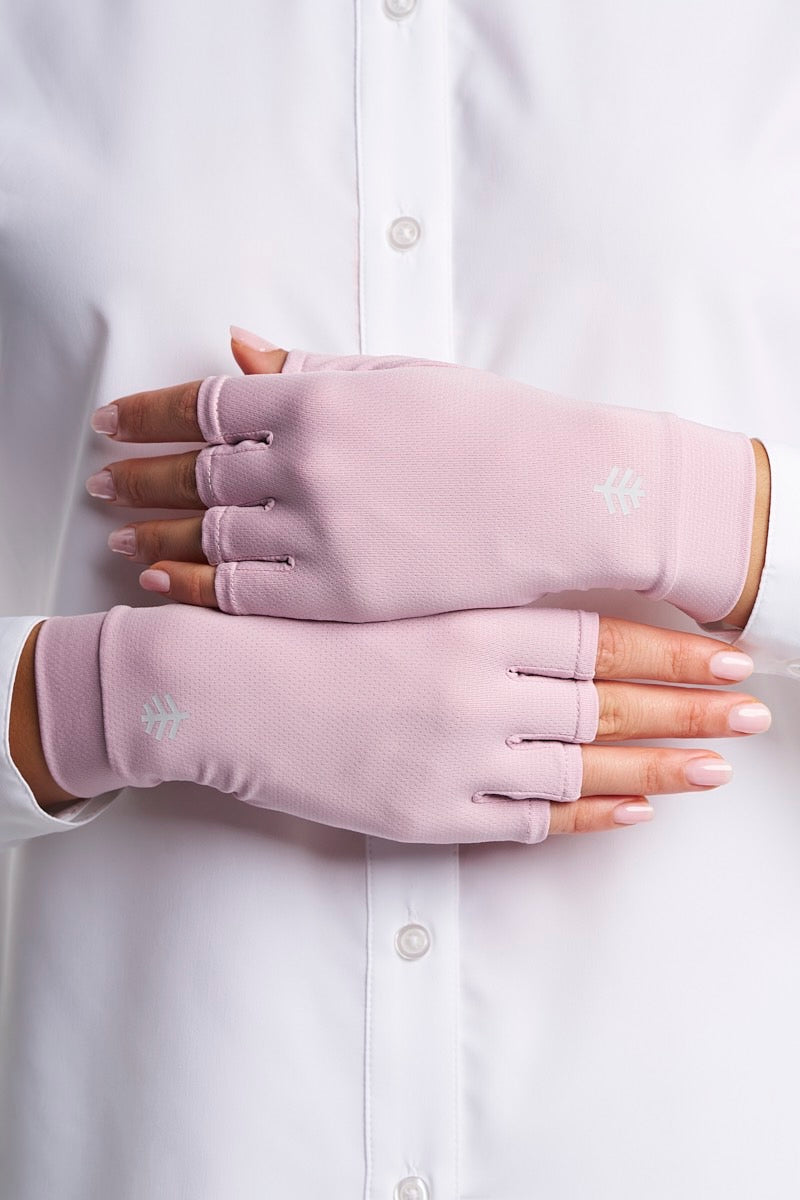 Ouray | Fingerless Gloves | Dusty Mauve
