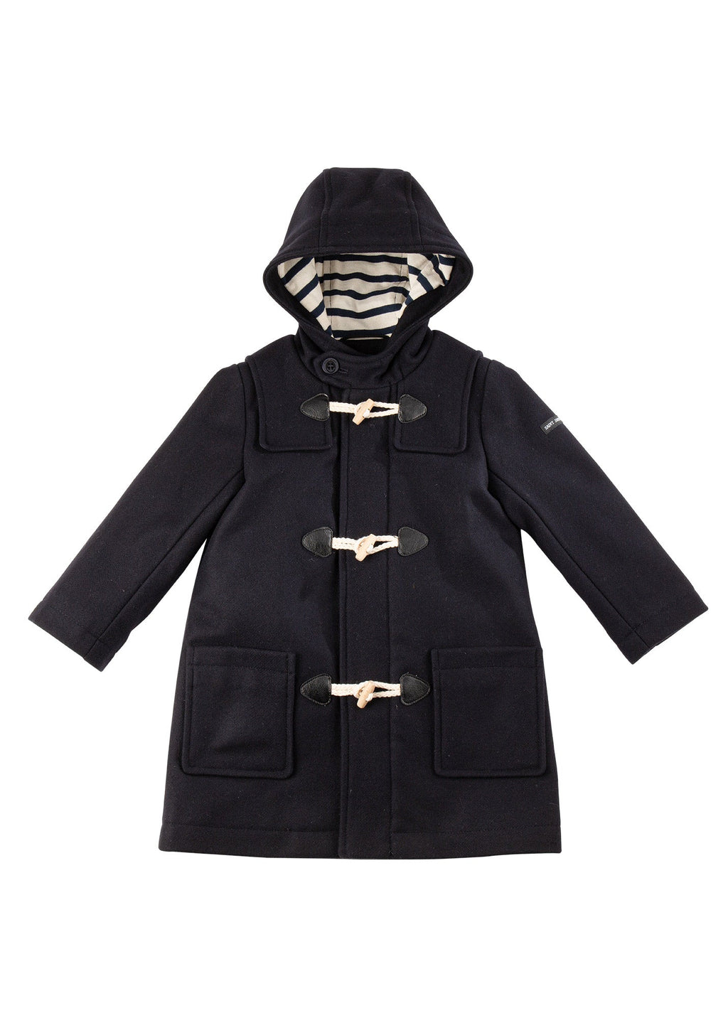 Saint James ST MALO - Kids Duffle Coat (NAVY)