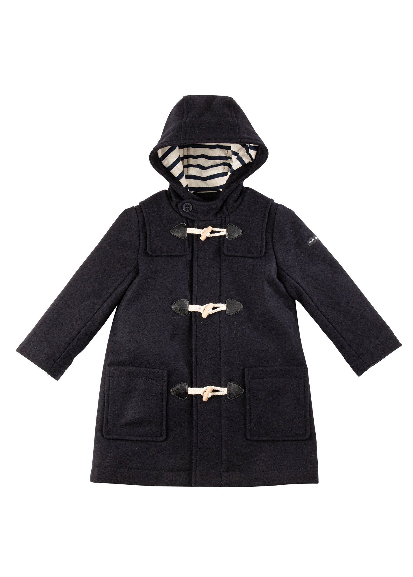 Saint James ST MALO - Kids Duffle Coat (NAVY)