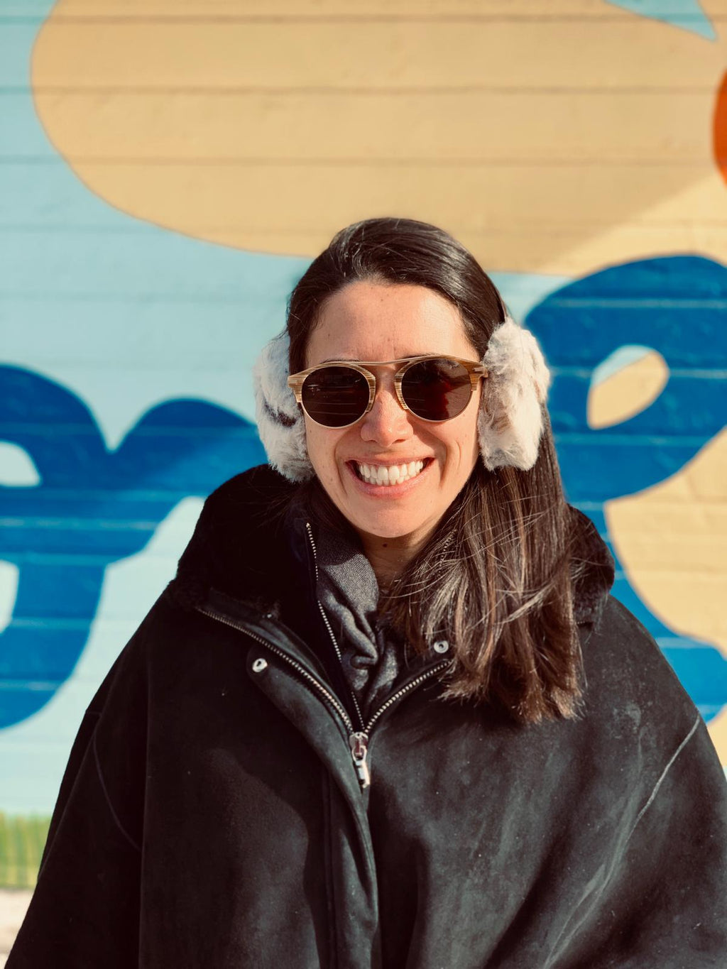 Bisous Sunglasses The Blondes Beach Blonde Gold