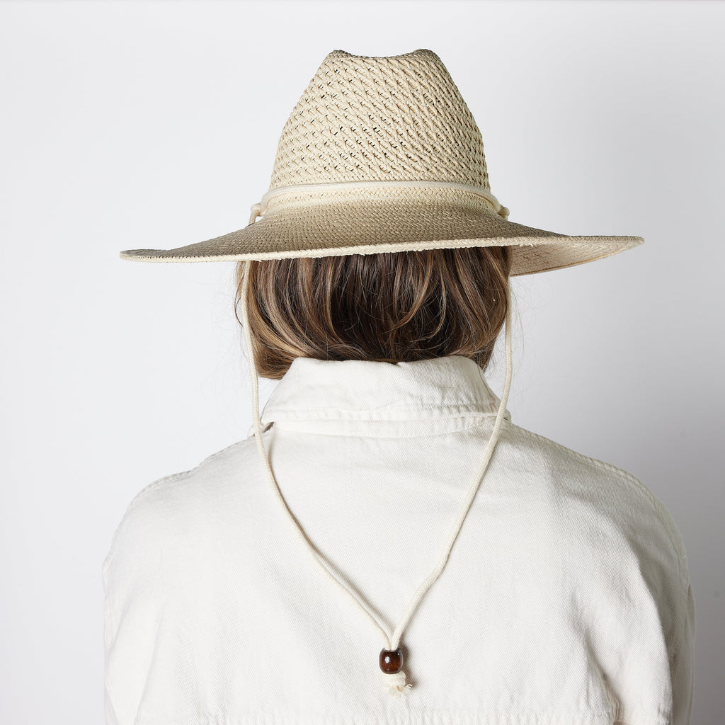 Hat Attack New York Packable Surfer Chinstrap, Natural