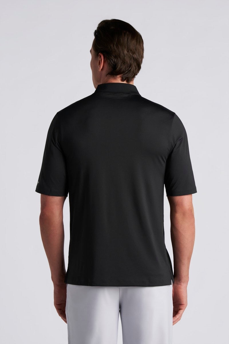 Coolibar Men's Erodym Short Sleeve Polo For Tennis And Golf Breathable Active Athlon Fabric
