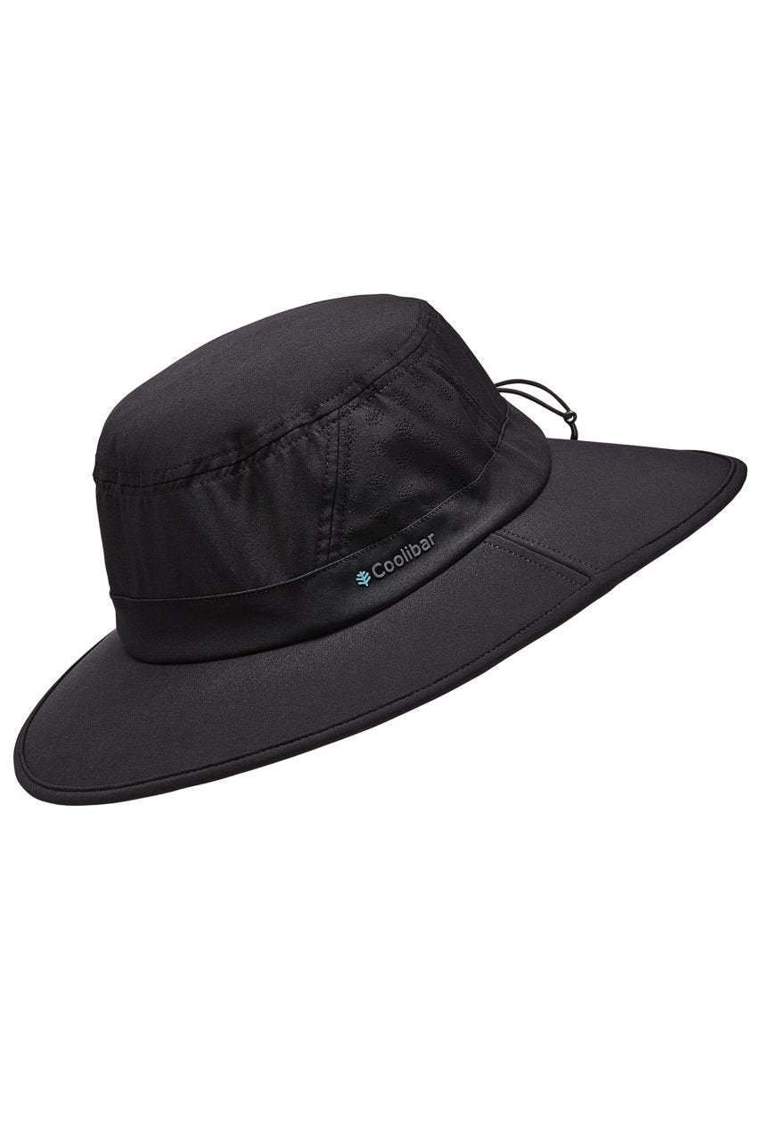 Fore | Performance Golf Hat with Wide Brim | Black