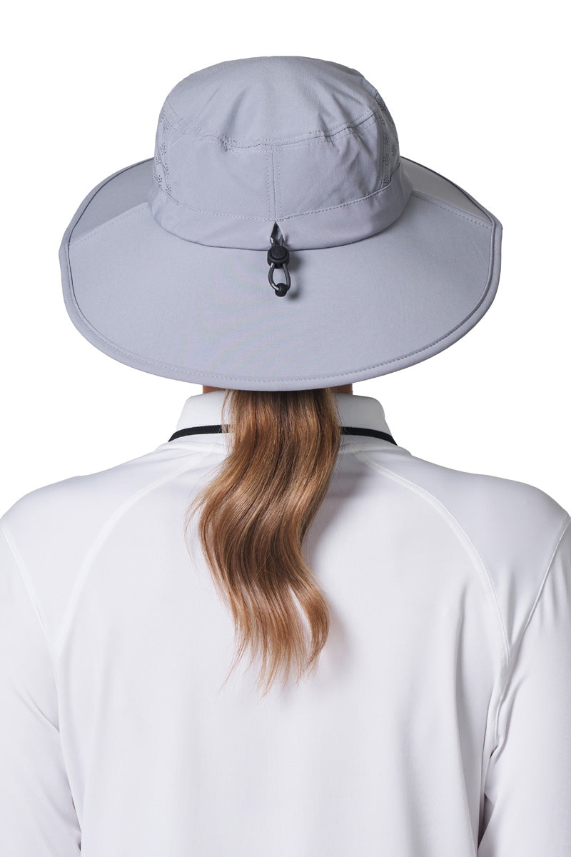Fore | Performance Golf Hat with Wide Brim | Steel Grey