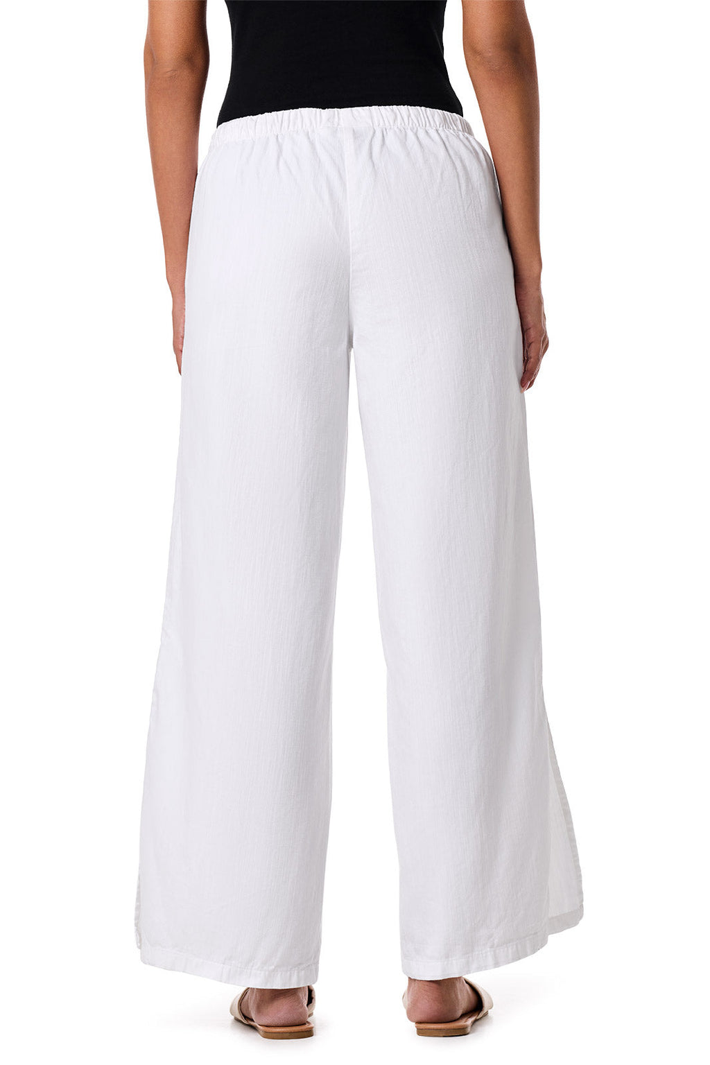 Coolibar Women's Enclave Wide Leg Pants Chambray Lite Lightweight Elasticated Comfort For Women All Day Travel
