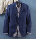 Patrick James Reserve Textured Travel Sport Coat, Blue