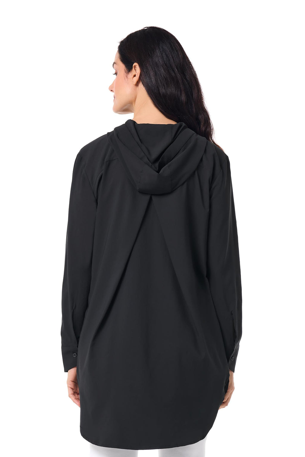 Palma | Women's Aire Beach Long Sleeve Shirt | Black