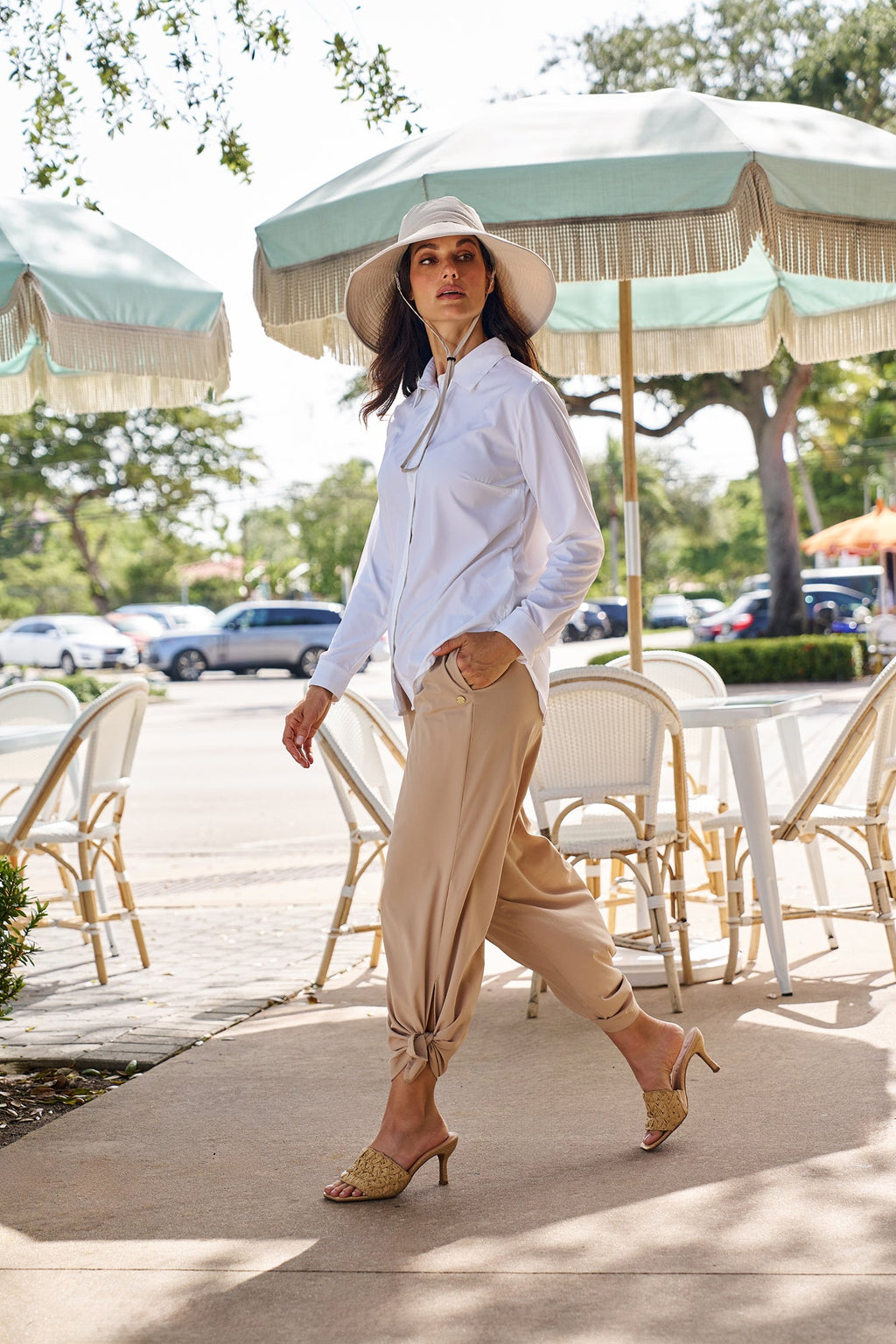 Cyd | Travel Hat | Sand