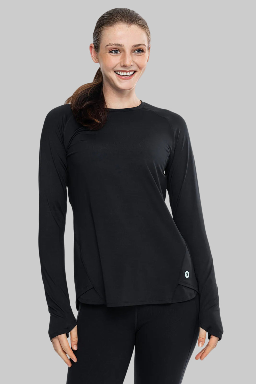 Accelera | Women's Performance Long Sleeve Top | Black