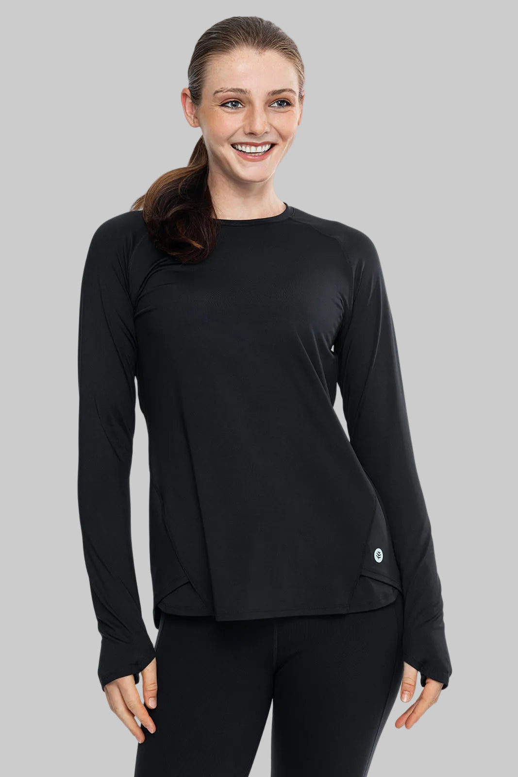 Accelera | Women's Performance Long Sleeve Top | Black