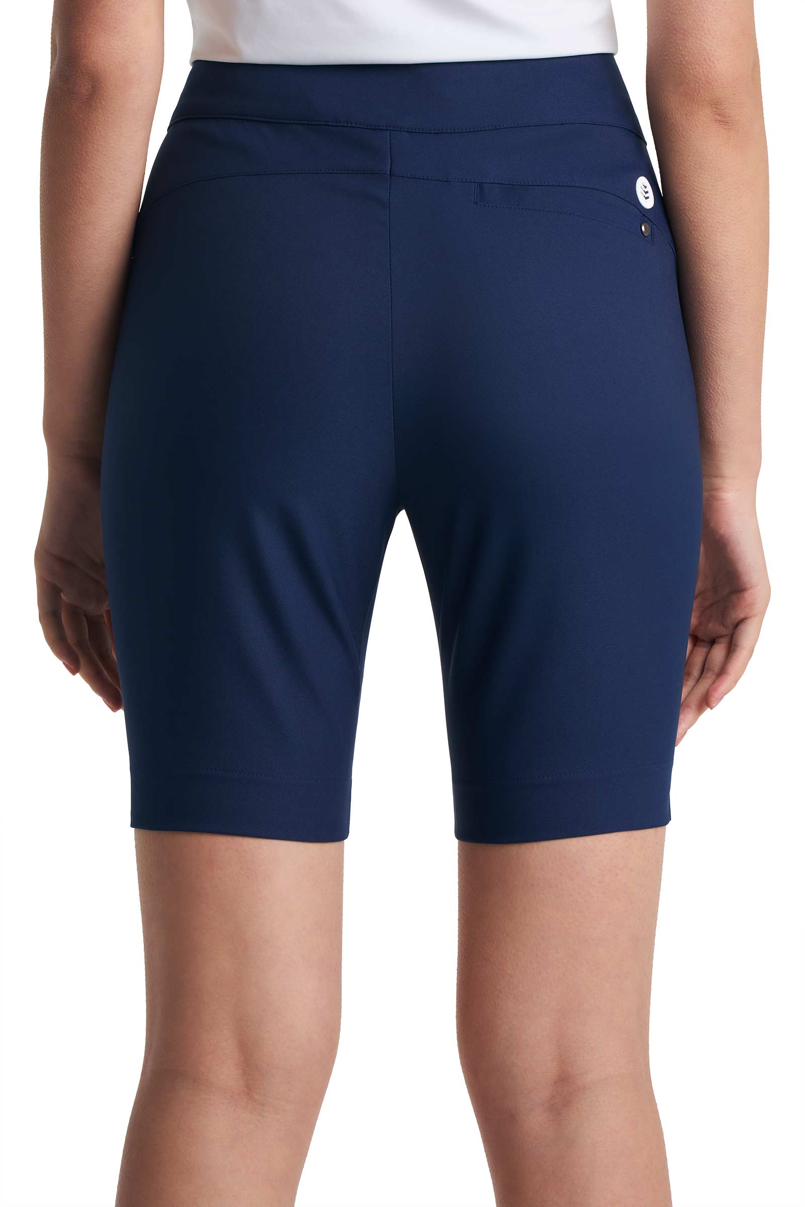 Coolibar Women's Valorus Golf Shorts With Cooltect Cooling And UPF Fifty Plus Smoothing Waistband Pocket