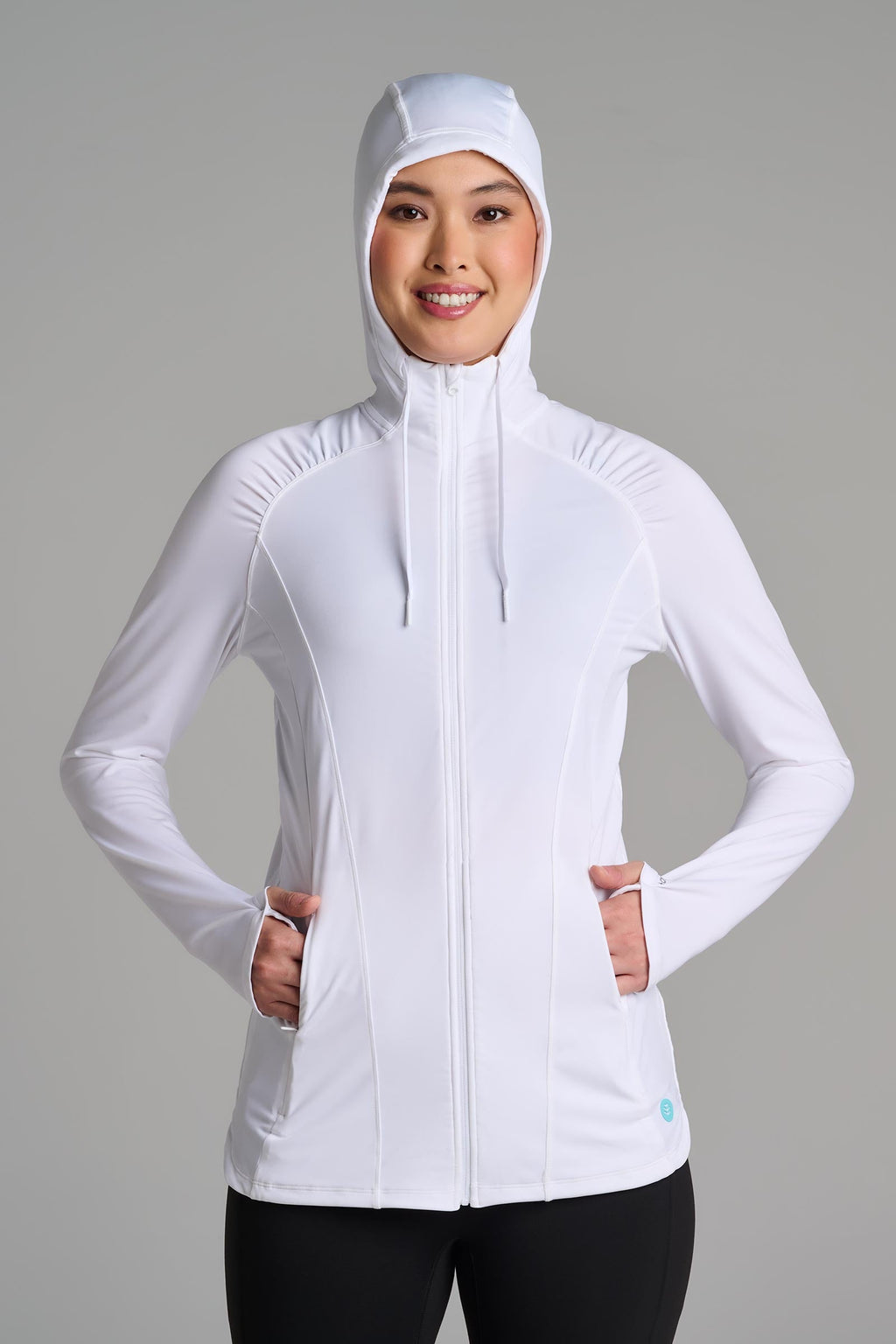 Astir | Women's Full-Zip Jacket | White