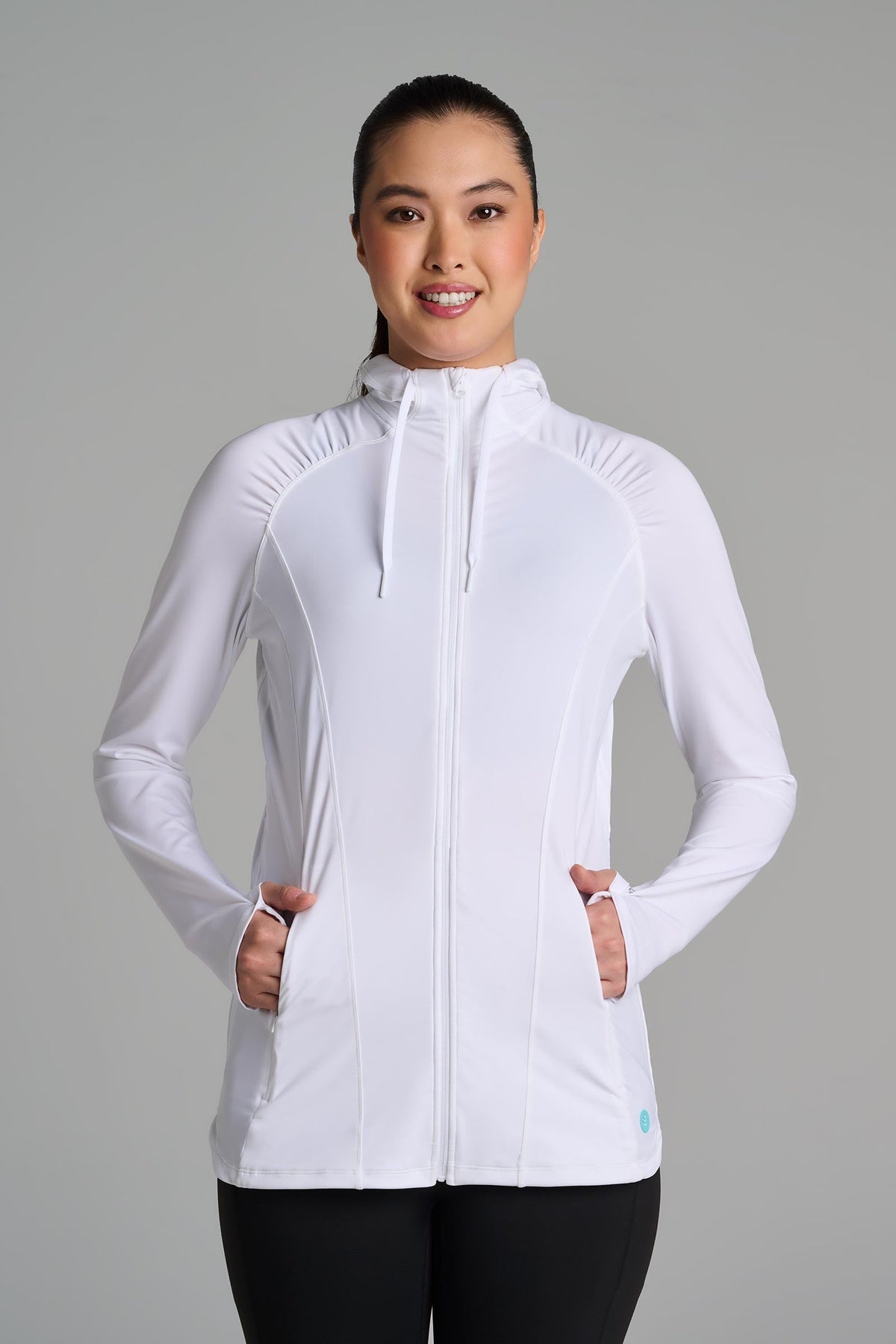 Astir | Women's Full-Zip Jacket | White