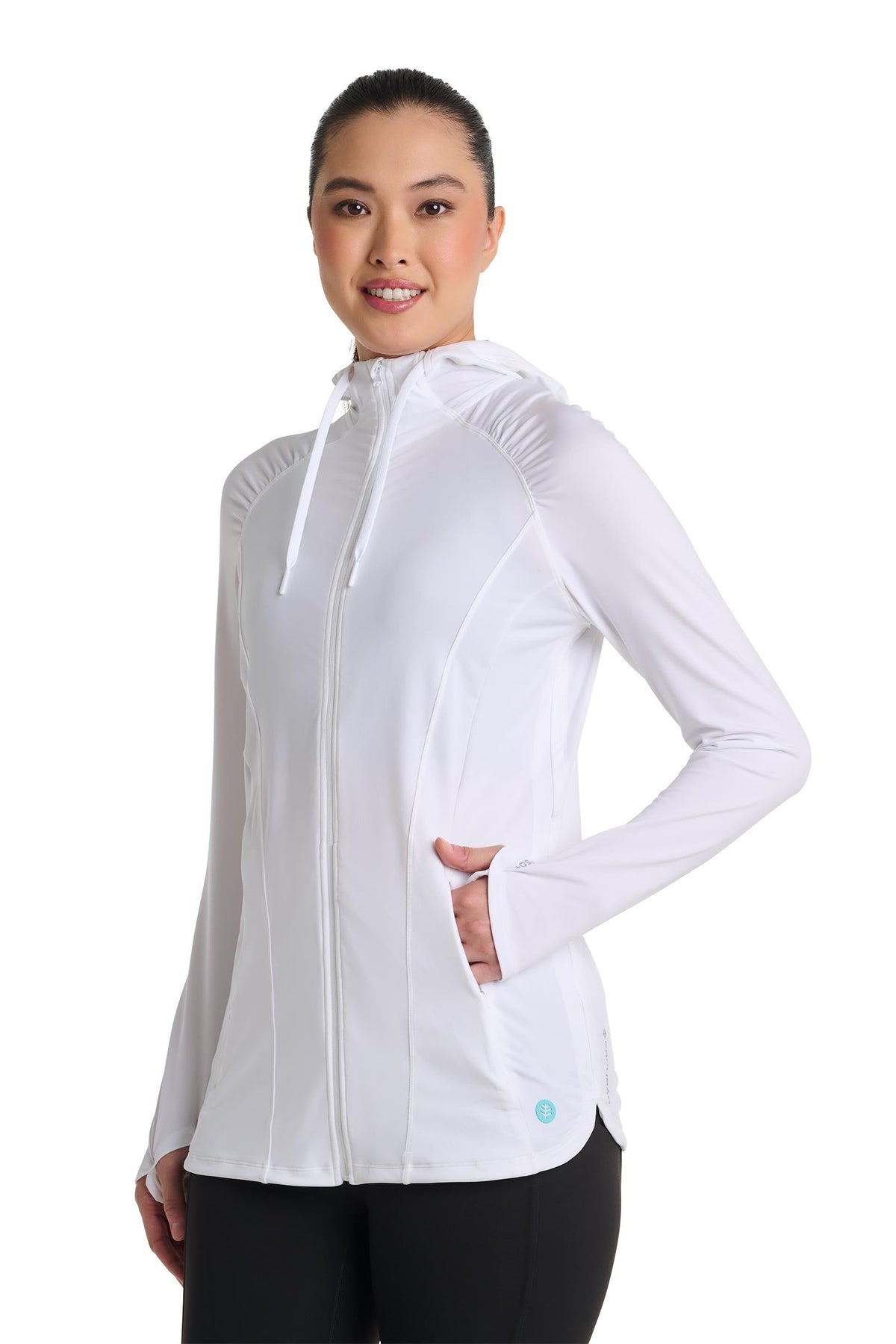 Astir | Women's Full-Zip Jacket | White