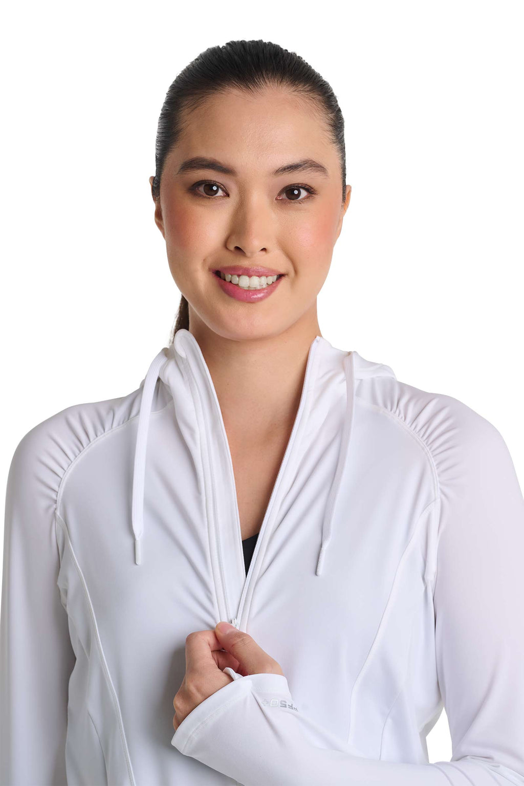 Astir | Women's Full-Zip Jacket | White