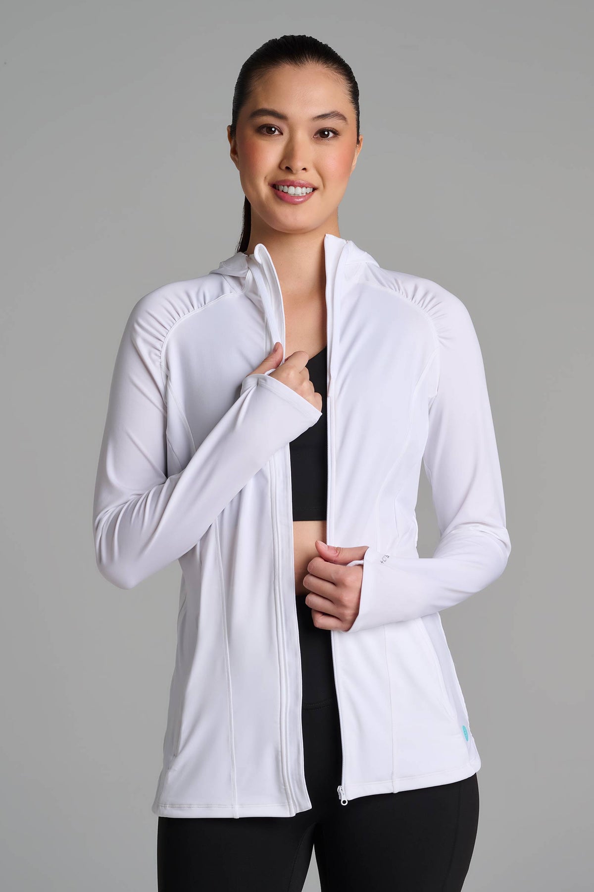 Astir | Women's Full-Zip Jacket | White