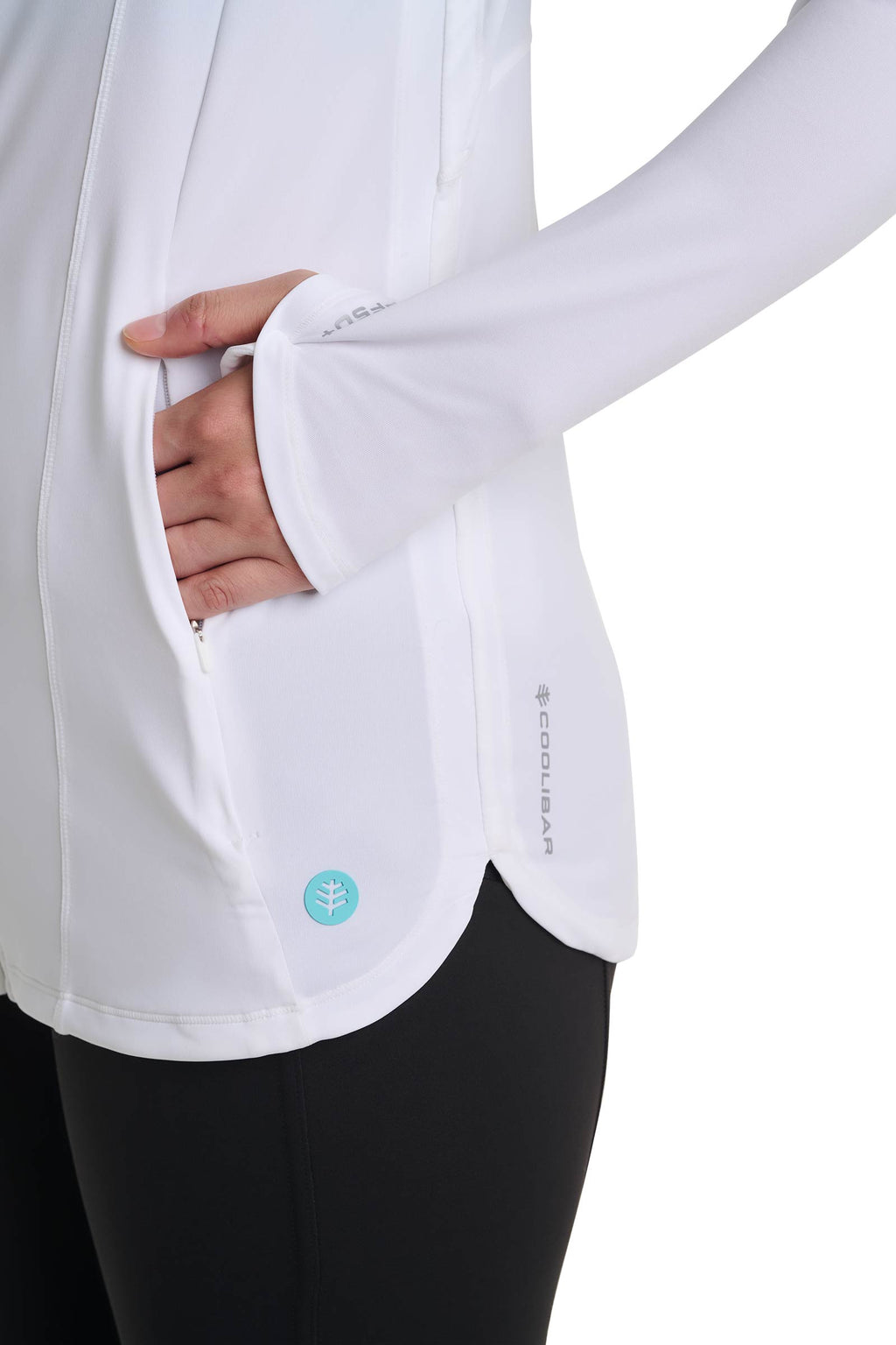 Astir | Women's Full-Zip Jacket | White
