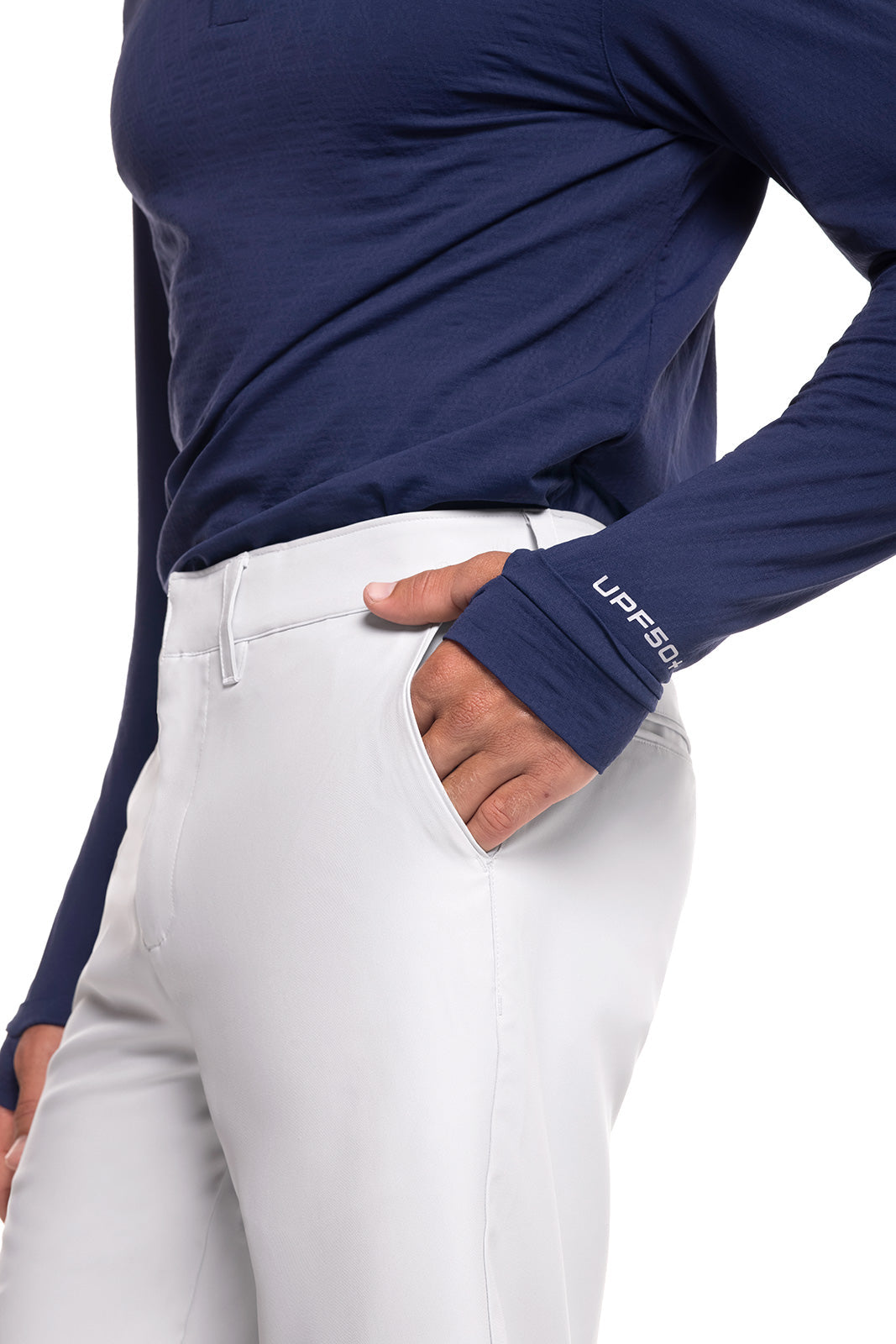 Coolibar Men's Flaig Performance Golf Shorts With Upf Fifty Plus Cooling And Utility Pocket For Men Golfers