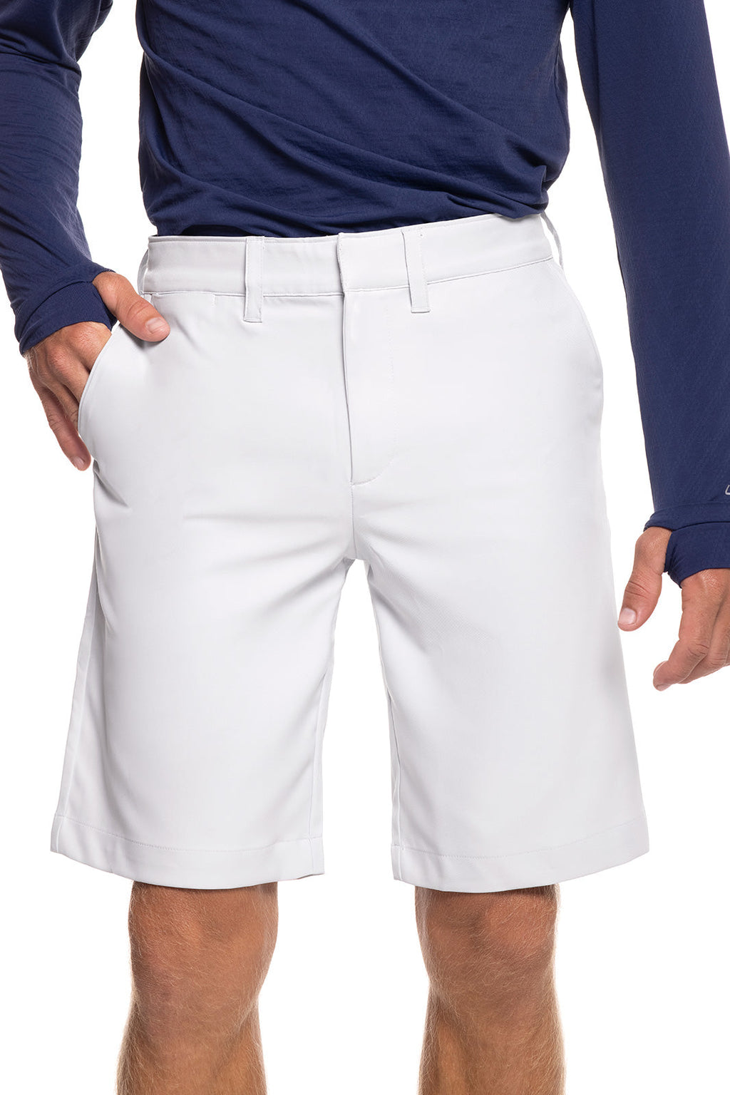 Coolibar Men's Flaig Performance Golf Shorts With Upf Fifty Plus Cooling And Utility Pocket For Men Golfers