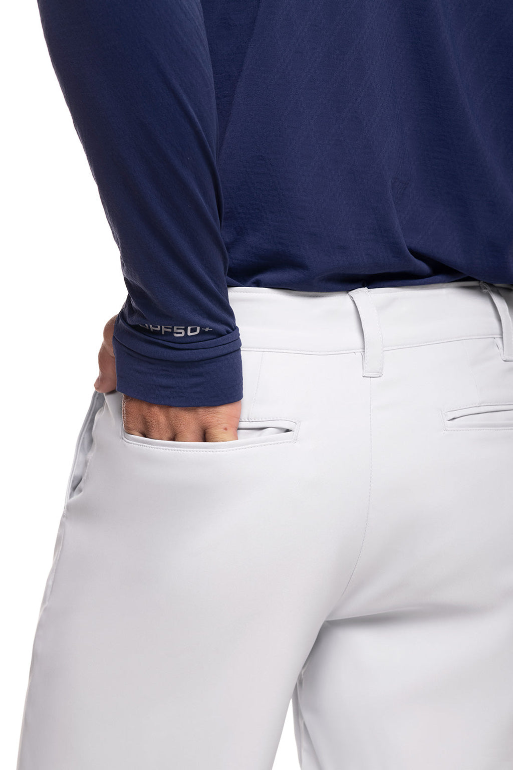 Coolibar Men's Flaig Performance Golf Shorts With Upf Fifty Plus Cooling And Utility Pocket For Men Golfers