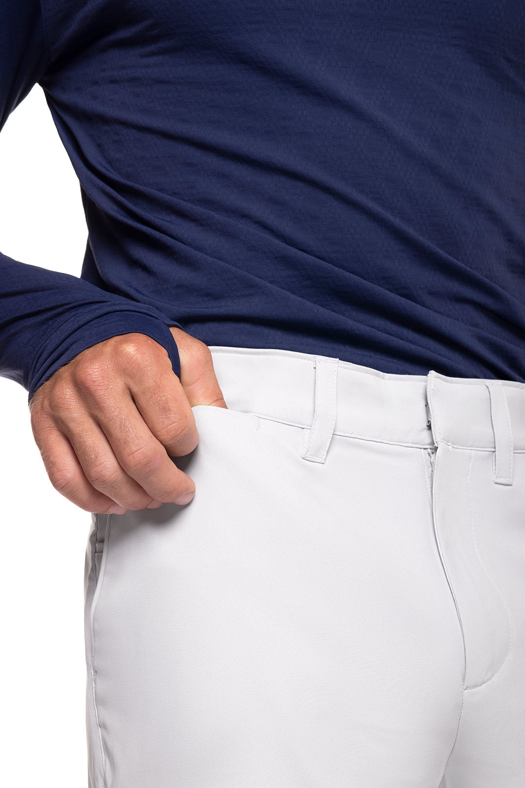 Coolibar Men's Flaig Performance Golf Shorts With Upf Fifty Plus Cooling And Utility Pocket For Men Golfers
