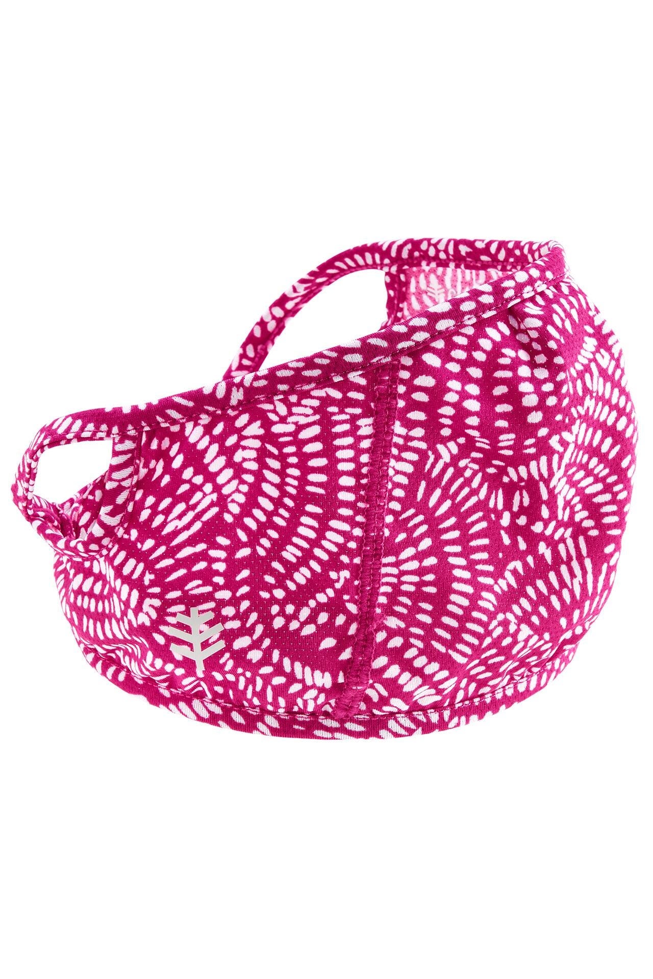 Coolibar Kid's Blackburn Face Mask Comfort Fit Upf 50 Plus Breathable Moisture Wicking For Active Kids