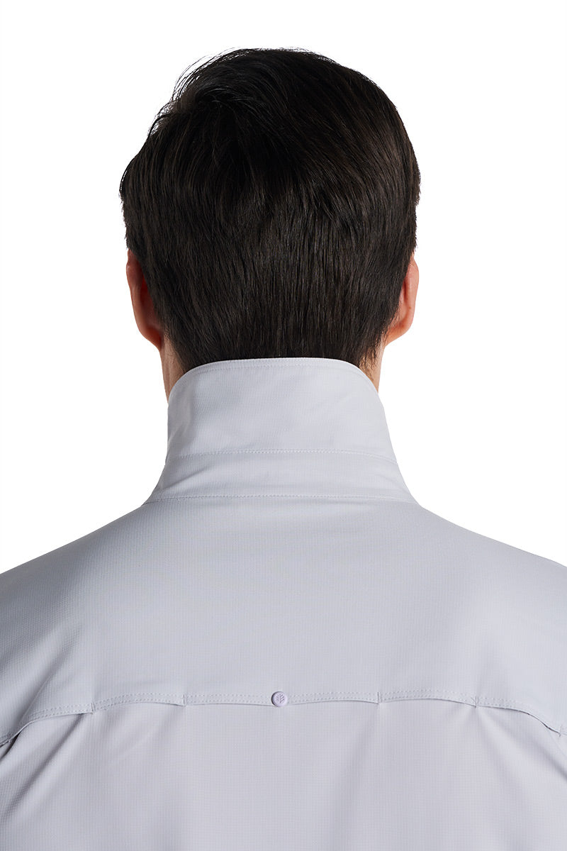 Nassau | Men's Long Sleeve Fishing Shirt | Sleek Grey