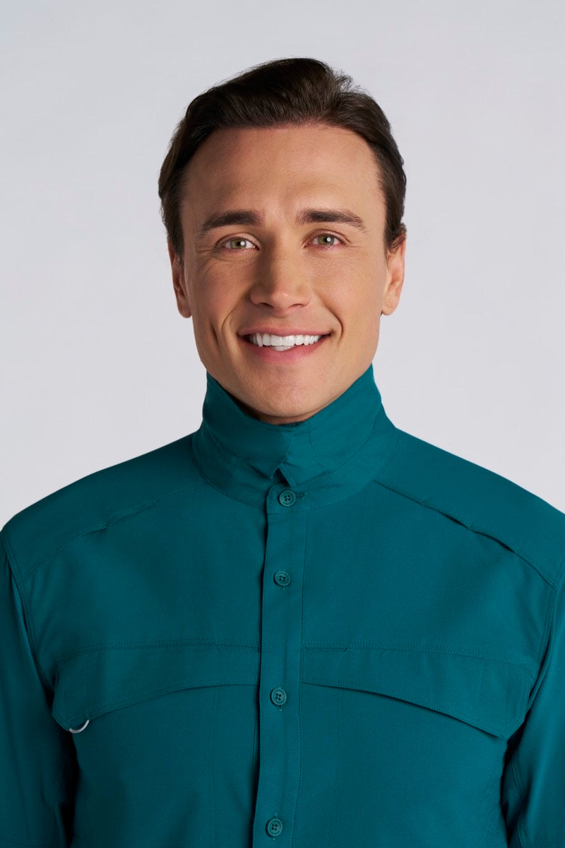 Nassau | Men's Fishing Shirt | Transformative Teal