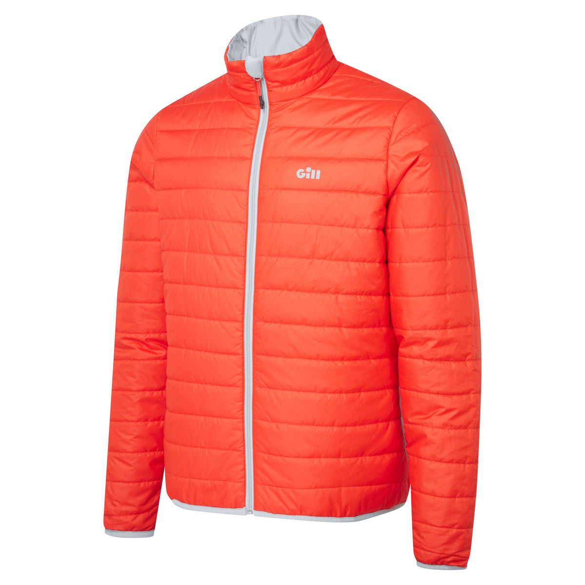 Gill Men's Orion Jacket - Quarry/Flame Red