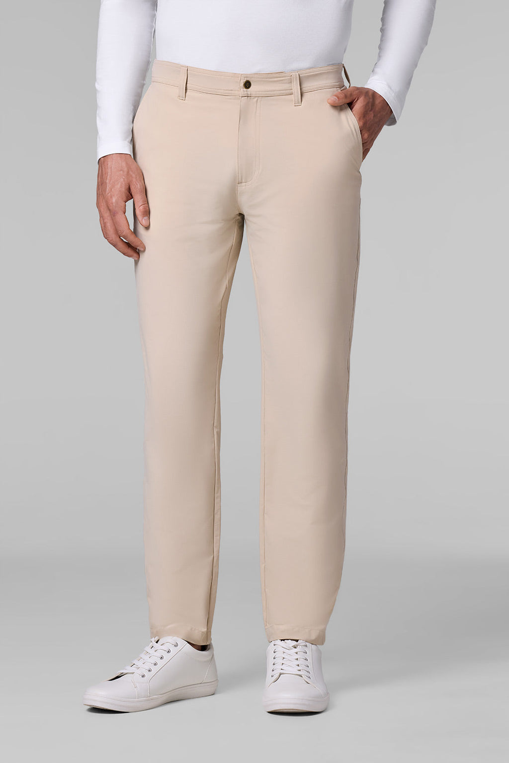 Coolibar South Pointe Summer Casual Pants For Men Lightweight Quick Dry Fabric With Hidden Zip Pocket And Secure Fit