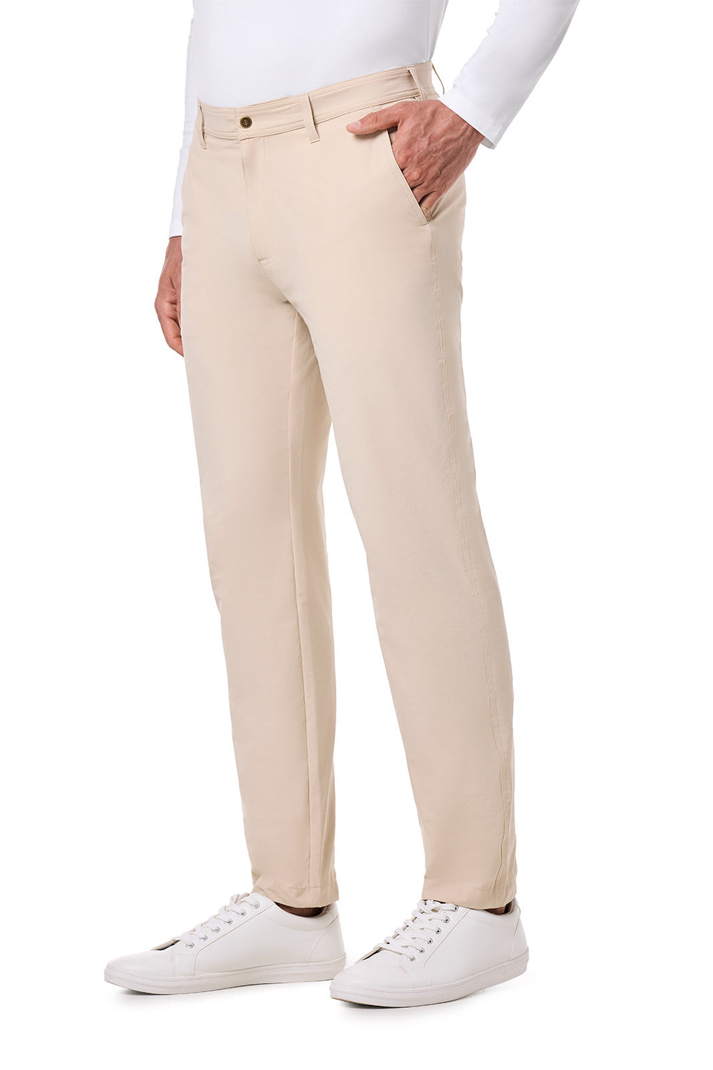 Coolibar South Pointe Summer Casual Pants For Men Lightweight Quick Dry Fabric With Hidden Zip Pocket And Secure Fit
