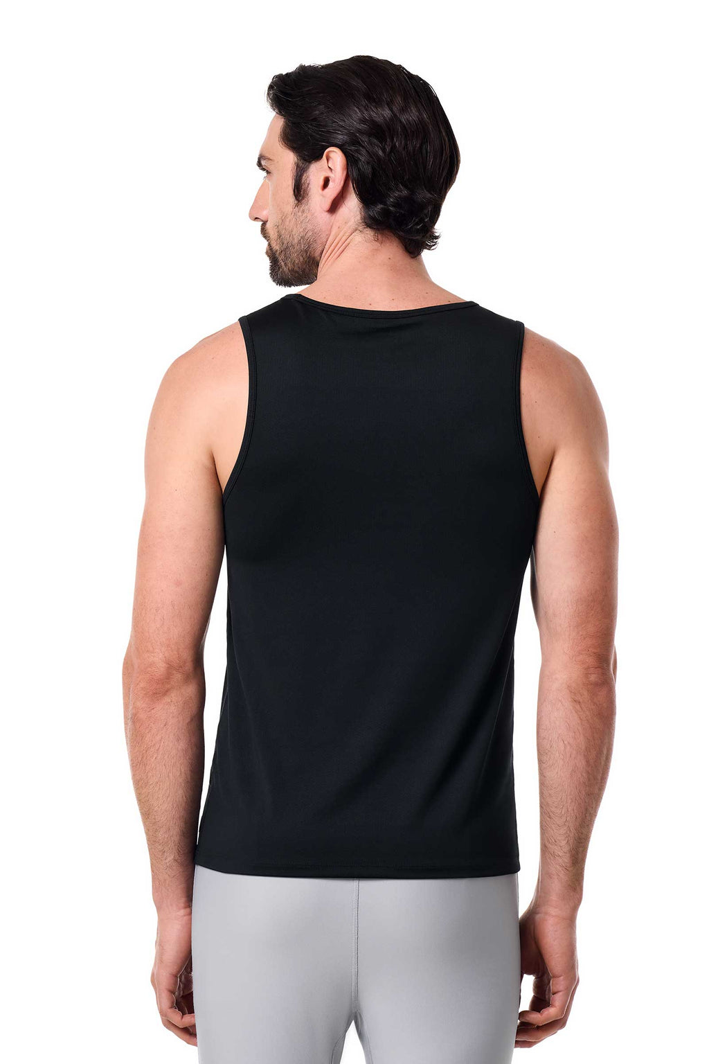 Coolibar Mens Dade Swim Tank UPF50 Relaxed Fit Sleeveless Sun Safe For Men Breathable Comfort