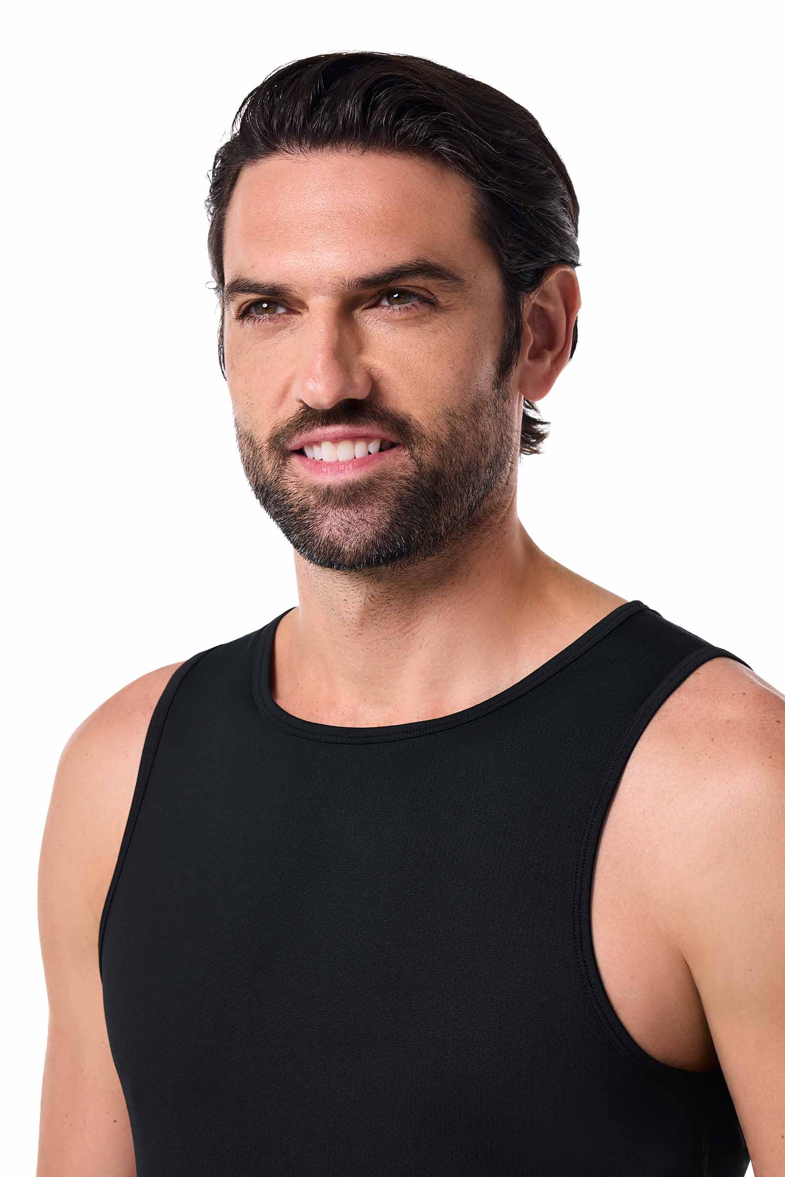 Coolibar Mens Dade Swim Tank UPF50 Relaxed Fit Sleeveless Sun Safe For Men Breathable Comfort