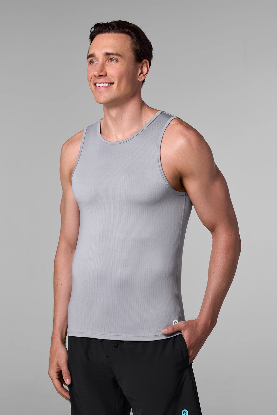 Coolibar Men's Dade Swim Tank Upf50 Sun Protection