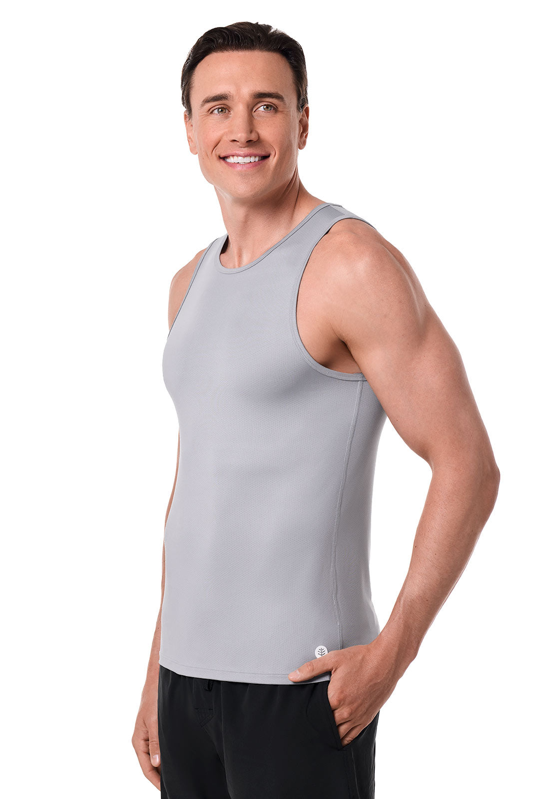 Coolibar Men's Dade Swim Tank Upf50 Sun Protection