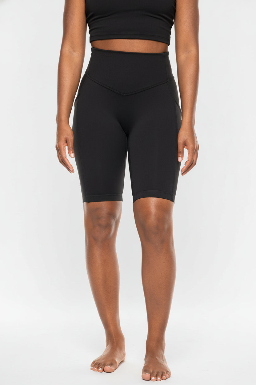Coolibar Women's Ananda Bike Shorts UPF Fifty Plus FormFlex Sun Protective Compression For Active Women