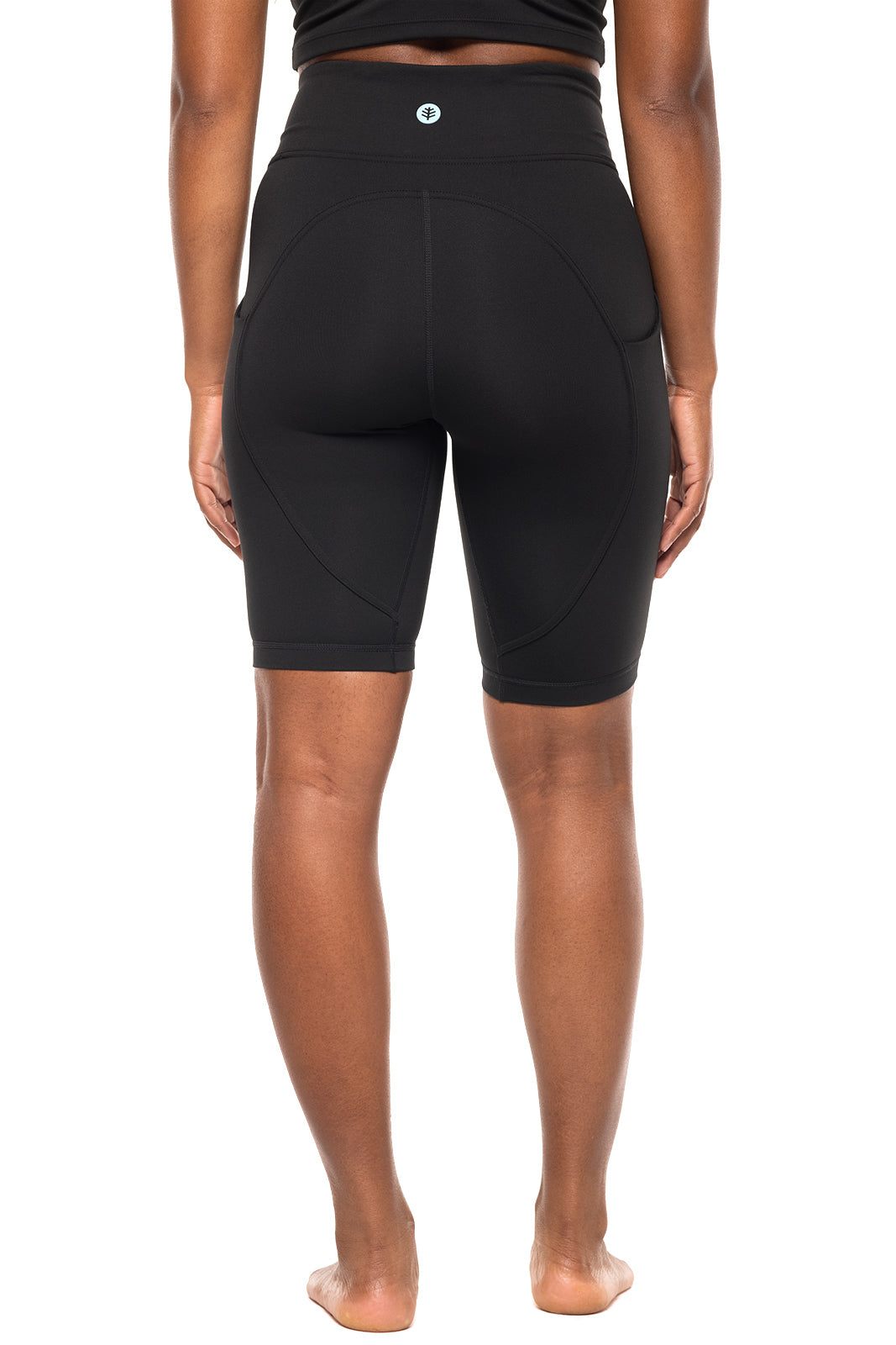 Coolibar Women's Ananda Bike Shorts UPF Fifty Plus FormFlex Sun Protective Compression For Active Women