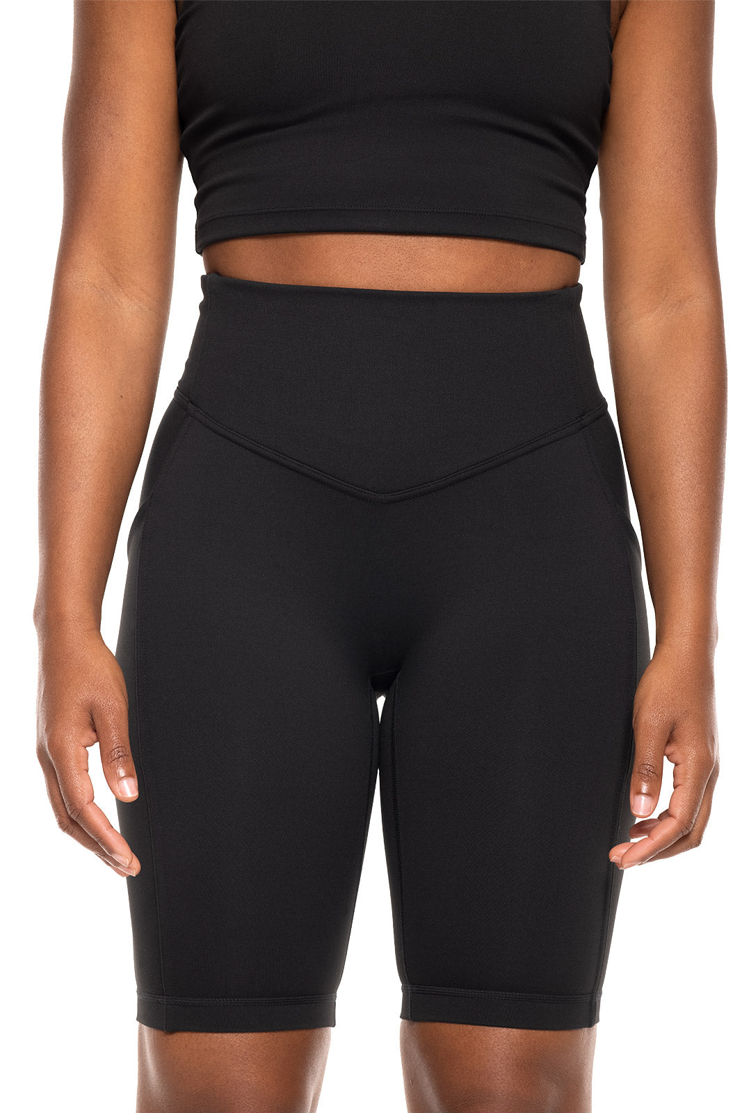 Coolibar Women's Ananda Bike Shorts UPF Fifty Plus FormFlex Sun Protective Compression For Active Women