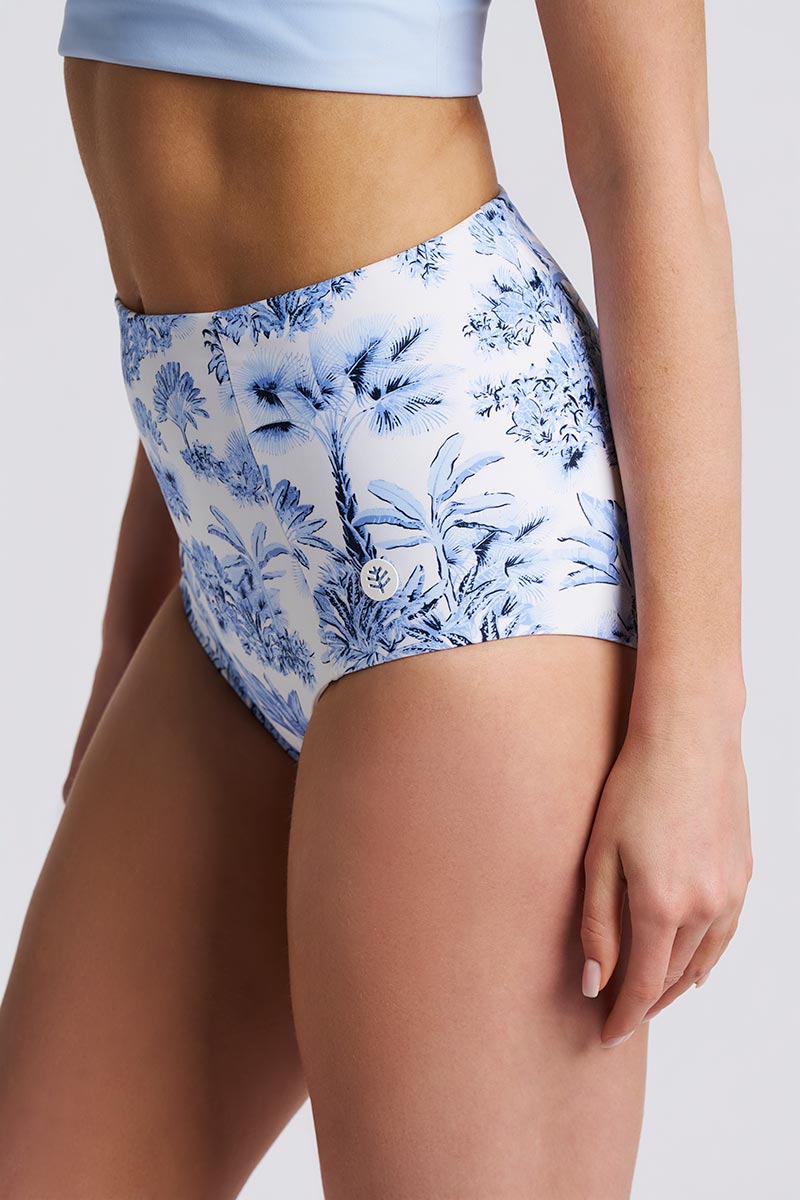 Ocean Sculpt | Women's High Rise Bottoms | Periwinkle Isla Bonita