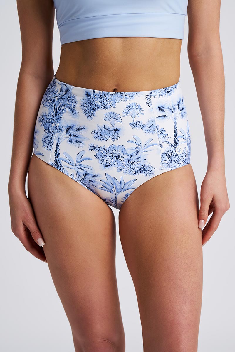 Ocean Sculpt | Women's High Rise Bottoms | Periwinkle Isla Bonita